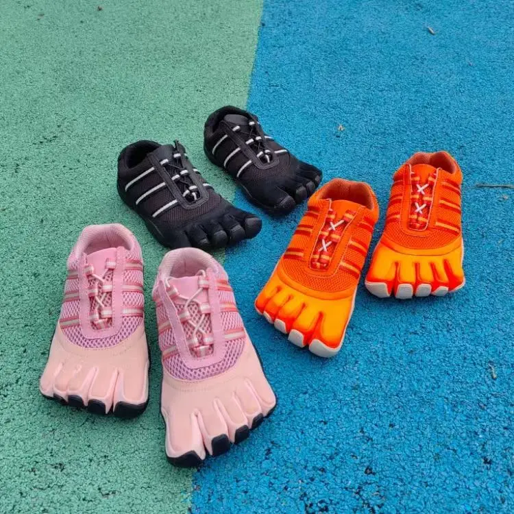 Mens Womens Non-slip Outsole Walking Shoes Training Athletic Shoes Quick Dry Five Toe Shoes Outdoor Breathable Lightweight Shoes