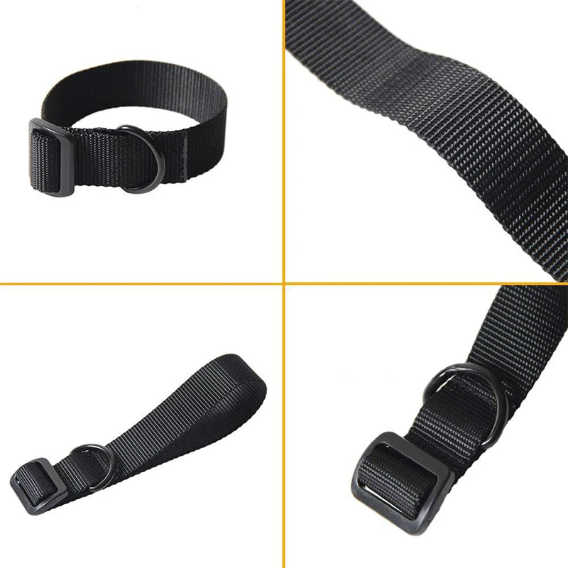 Tactical Gun Sling Adapter Black Heavy Duty D Ring Loop Nylon Webbing Shoulder Strap Attachment for Shotgun Rifle Buttstock