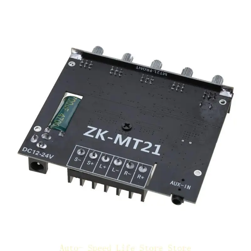 

02DA Bluetooth-compatible 5.0 Amplifier Left&Right Channel Output Receiver Module Amplifier Receiver Stereo