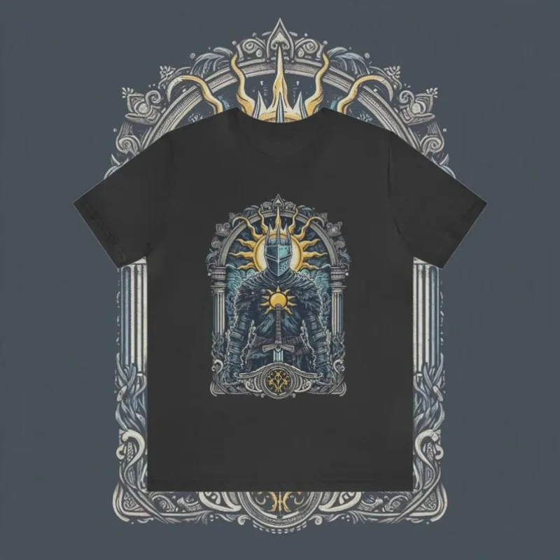 

00013159#A-Dark Souls Inspired T-Shirt - Gaming Merch