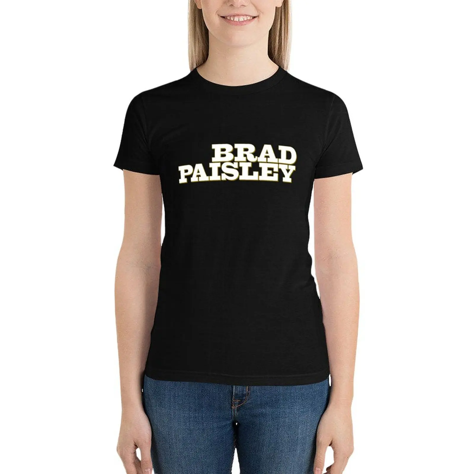 Brad Paisley Brad Paisley T-Shirt Aesthetic clothing tops kawaii clothes shirts graphic tees tops for Women