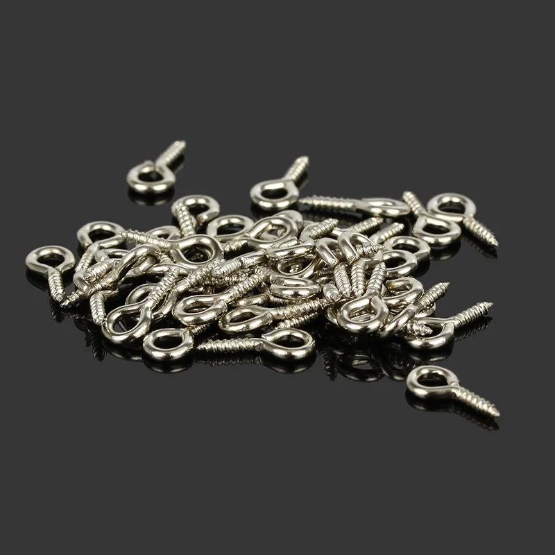 Lot de 500 clous en forme d'yeux de mouton, 4x8mm, couleur or, argent, Bronze, nickelé, pour bricolage, pendentif perlé, accessoires de bijouterie, offre spéciale