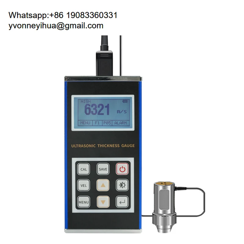 

Ultrasonic Coating Thickness Gauge With Metal Shell High Precision Measurement Tool