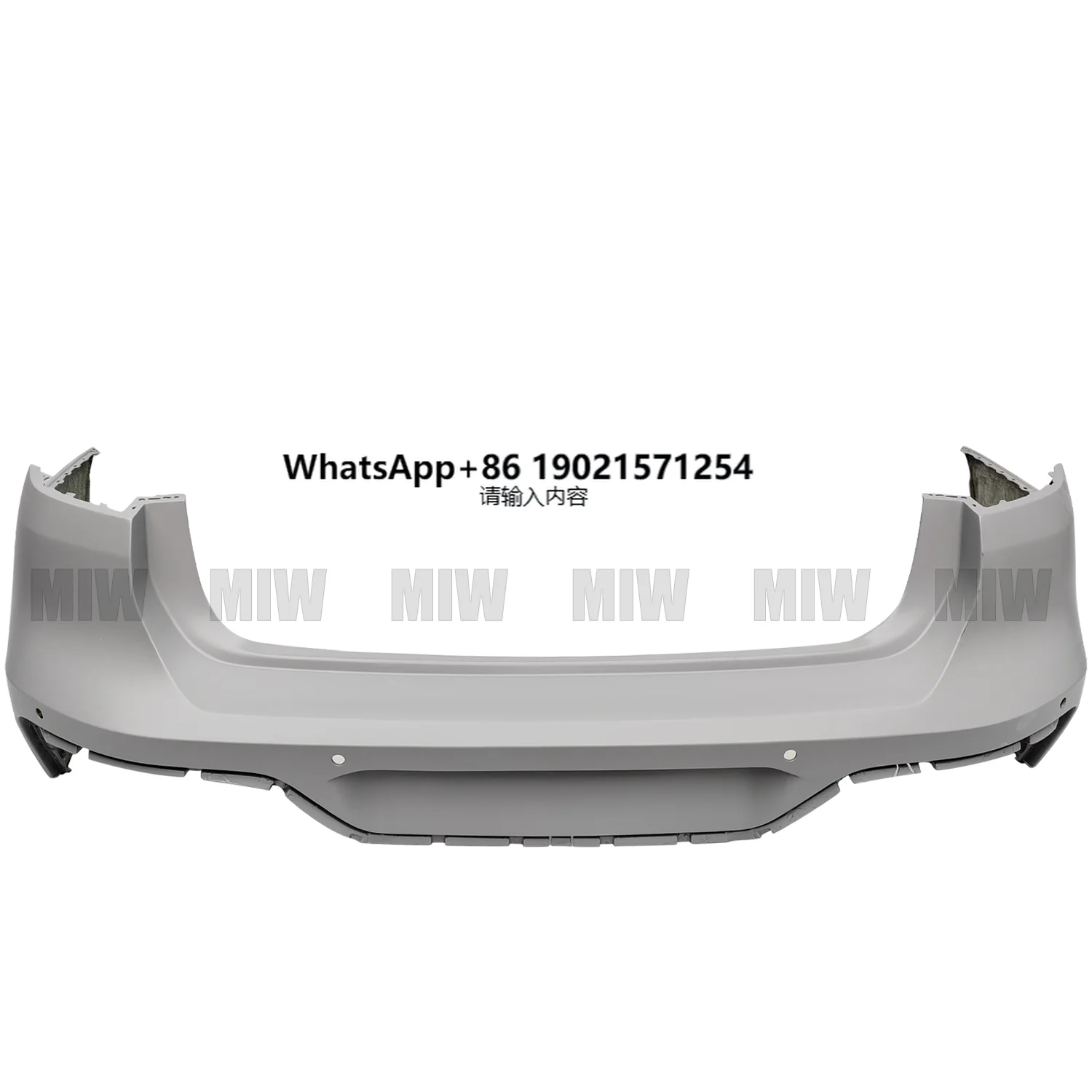 

MSY Style FiberGlass Kits for 7 Series Upgrade Body Kits Rear Bumper Auto Part