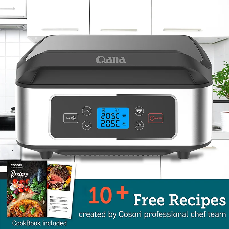 شواية ستيك وبانيني التجارية - صانعي الساندوتشات الكهربائية مع أطباق غير لاصقة ودرجة حرارة قابلة للتعديل - للمطاعم والمنزل