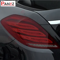 For Mercedes Benz Maybach S Class W222 S500 S650 AMG Car Headlight Protective Film Taillight Transparent Black TPU Sticker
