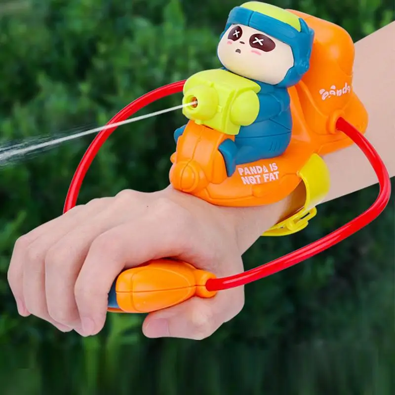 Wrist Water Squirt Toy Interactive Game Wristband Summer Water Toy Interactive Squirt Water Blastering Toy Small Manual Water