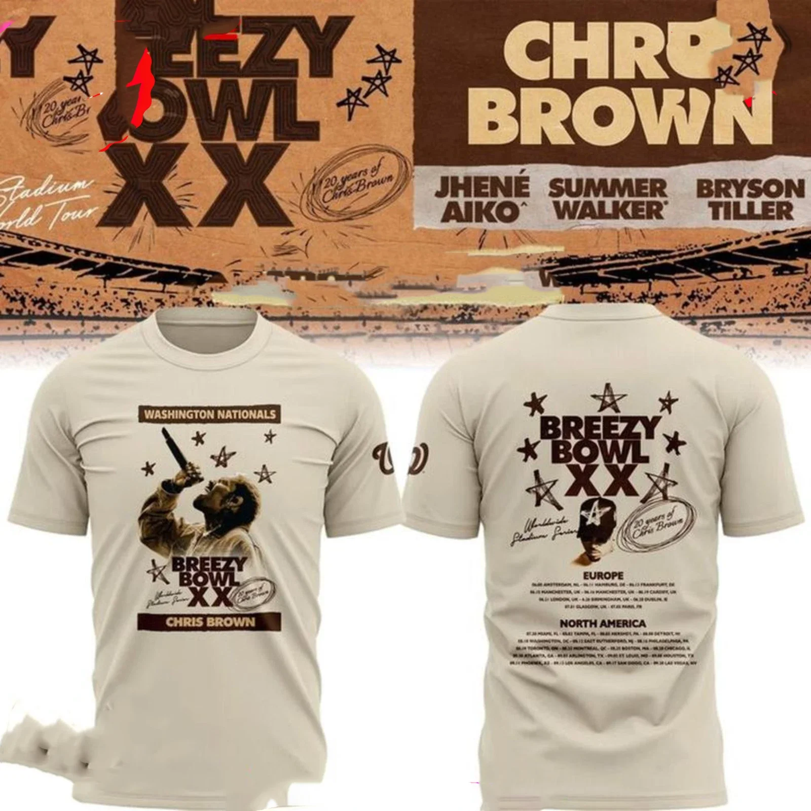 شعبية مغني الراب كريس براون ثلاثية الأبعاد بريزي السلطانية طباعة تي شيرت موضة الرجال النساء الهيب هوب الاتجاه قصيرة الأكمام تي شيرت المتضخم Y2k القمم #4