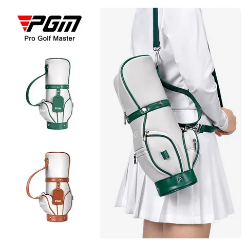 PGM SOB009 New Portable Golf Ball Storage Bag Light Weight Ladies Lovely Golf Crossbody Ball Bag multifunction Golf Supplies