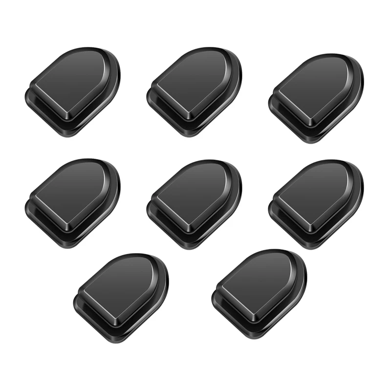 Gancho de pared autoadhesivo para coche, organizador de almacenamiento para Cable USB, auriculares, llaves, colgador, sujetador automático, cosas de