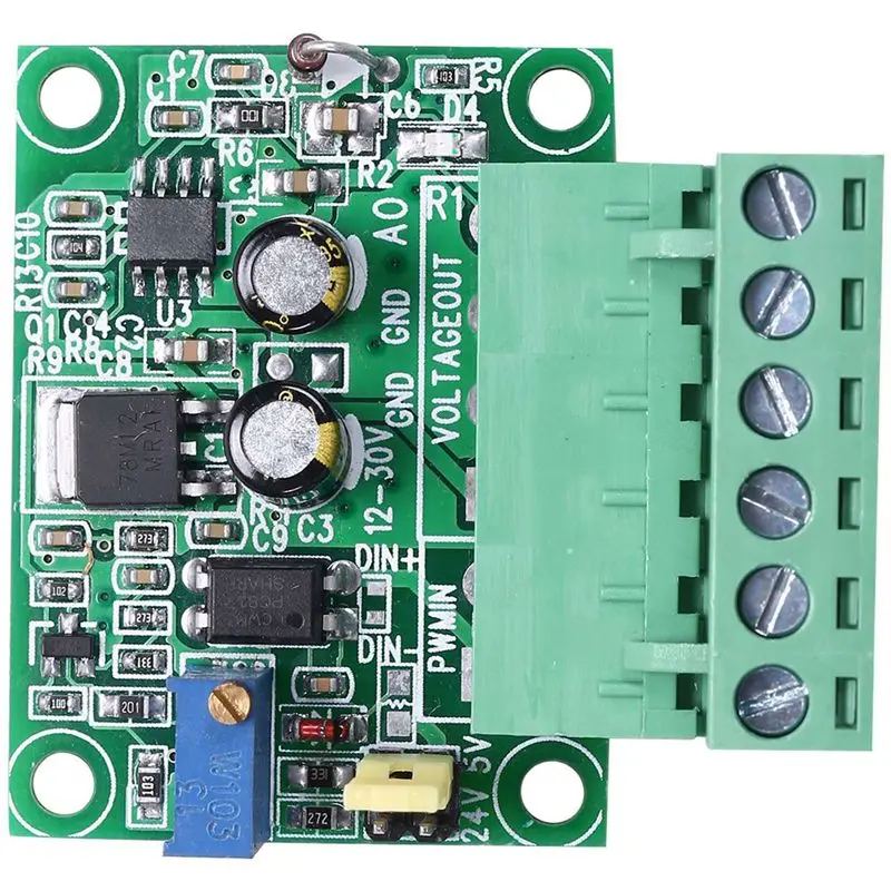 SYW-2X 0-5V/ 0-10V To 0-100% Analog Input Voltage To PWM Signal Converter Module PLC AD