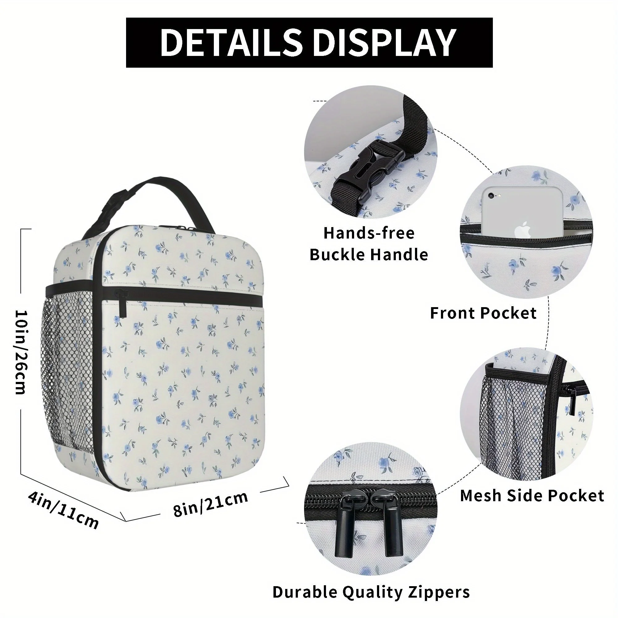 1pc Printed Fabric with Blue F - Home Office Contact review and price