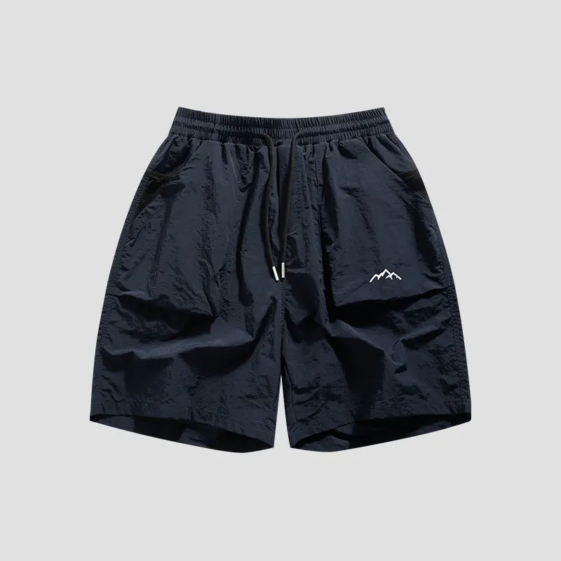 Men's Clothing Men's Shorts Summer Sports Running Shorts Elastic Loose Quick Drying Pants Men's Outdoor Fitness Casual Pants