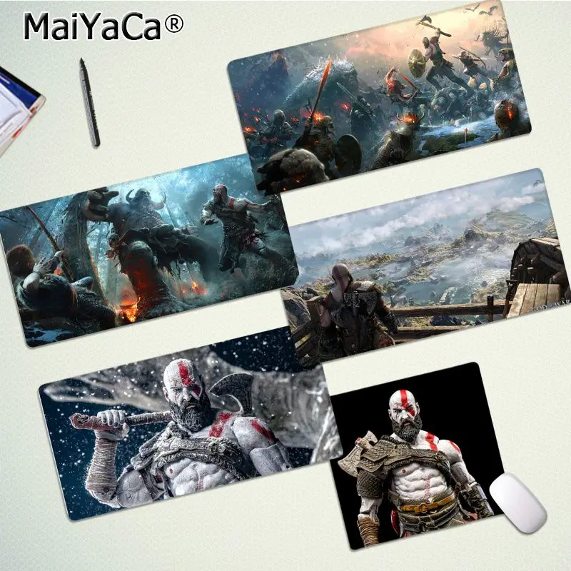 God Of War Kratos My Favorite Mouse Pad Super Creative INS Tide Large Game Size For CSGO Game Player Desktop PC Computer Laptop