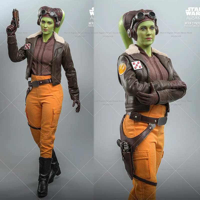 

HOTTOYS TMS113 1/6 Scale Star Wars Hera Syndulla Rebel Alliance Ghost Captain 12-inch Full Set Action Figure Female Soldier Toys