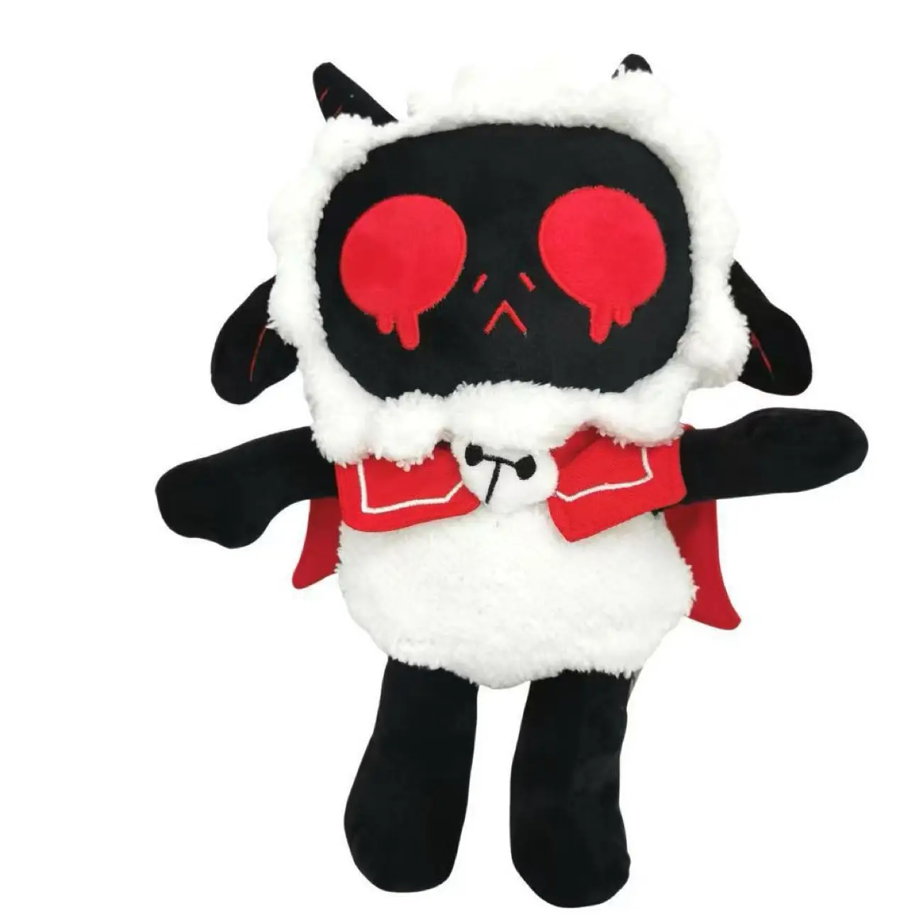 2026 New Hot 26/30cm Mothman Plush Ant Moth Man Doll Collection Bat Demon Halloween Plush Toy Gift Room Decoration Doll Gift view 4