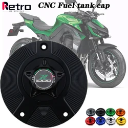 Z 1000 Gas Fuel Tank Cap for KAWASAKI Z1000 Z1000SX Z1000R 2003-2017 Motorcycle Quick Release Cover