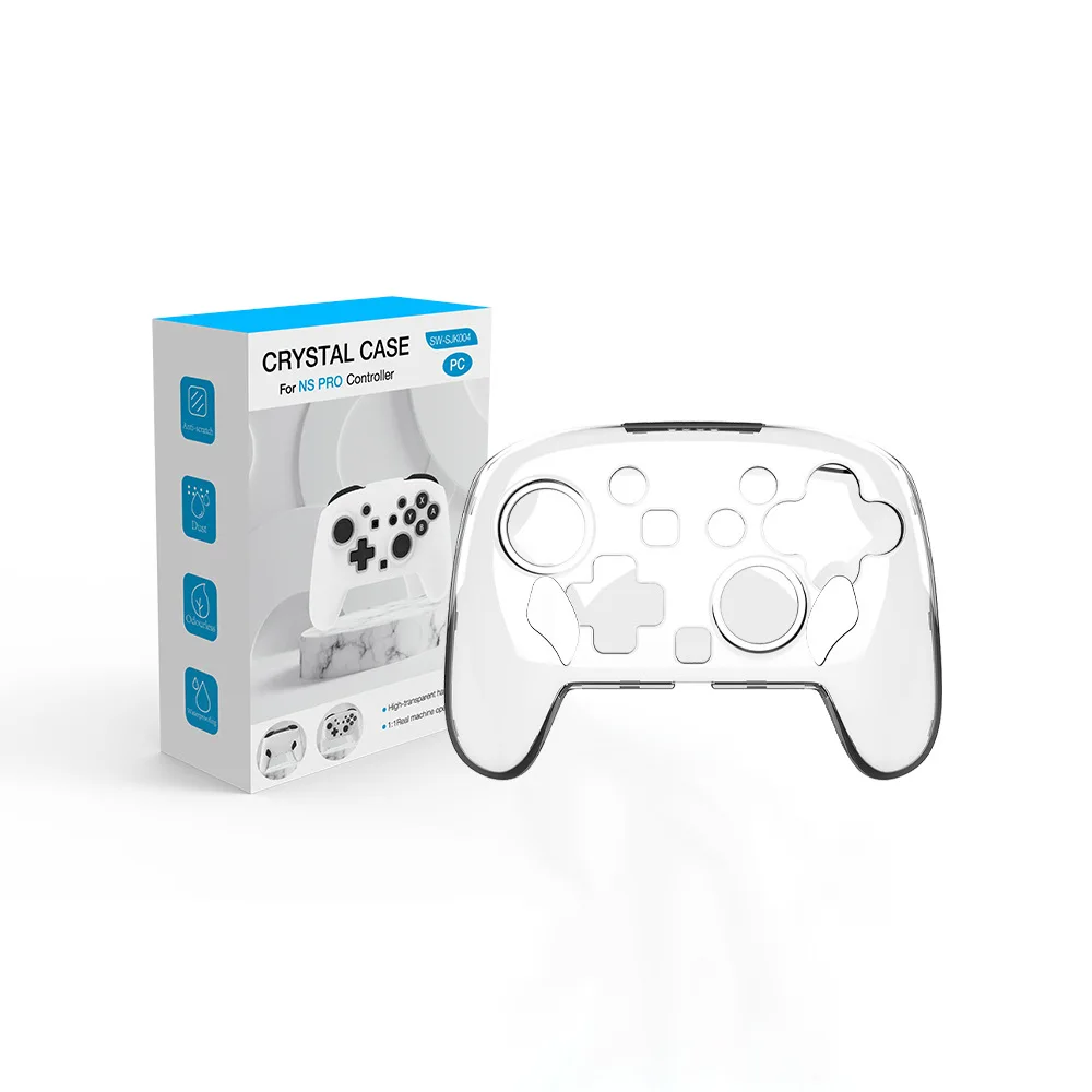 Clean Switch Pro Controller: The Ultimate Crystal Clear Protective Case for Your Nintendo Switch Pro Controller
