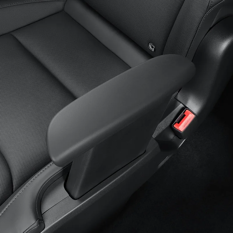 Für Tesla Model YL 2025 2026 Auto-Handlaufschutzhüllen Zweite Reihe Armlehnen-Schutzabdeckung Formteile Innenraum-Zubehör – Detail 2