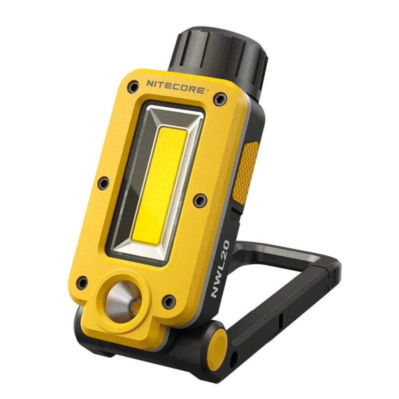 NITECORE NWL20 Multifunctional Triple Output Floodlight Spotligh 600Lumens Rechargeable Include 21700 5000mAh Battery