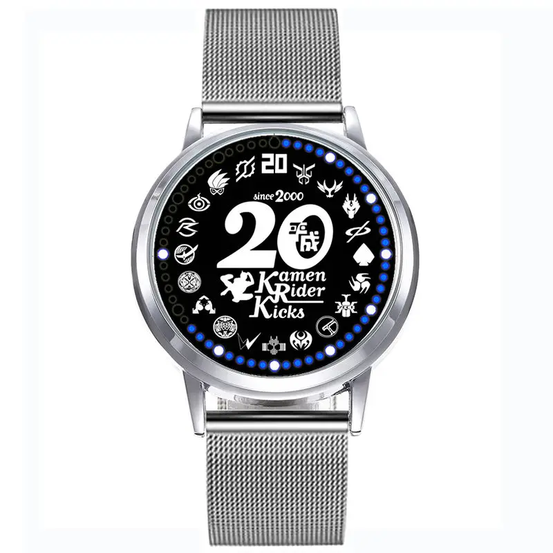 Kamen Rider Watch Electronic Watch Sports Watch Pointer Quartz Silicone Waterproof Anime Festival Gift Student Cartoon Watch