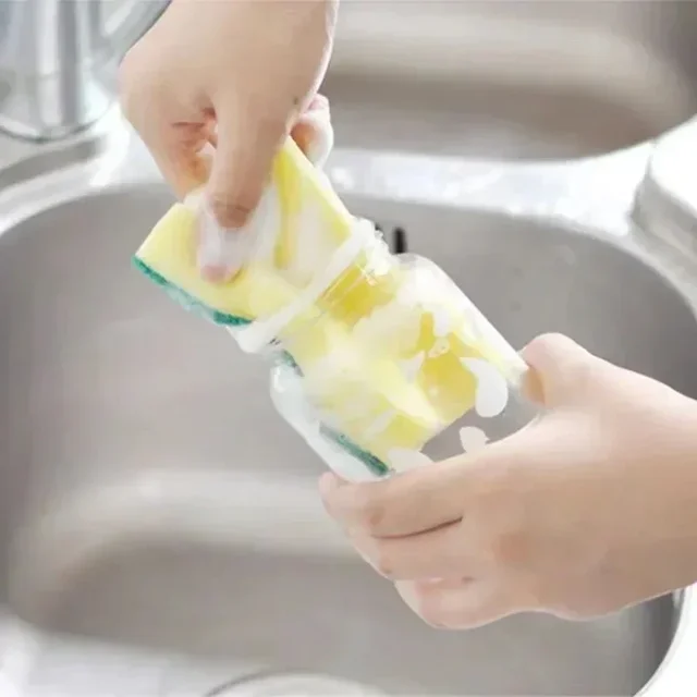 Wholesale Highly Absorbent Double-sided Sponge Magic Clean Pot 1