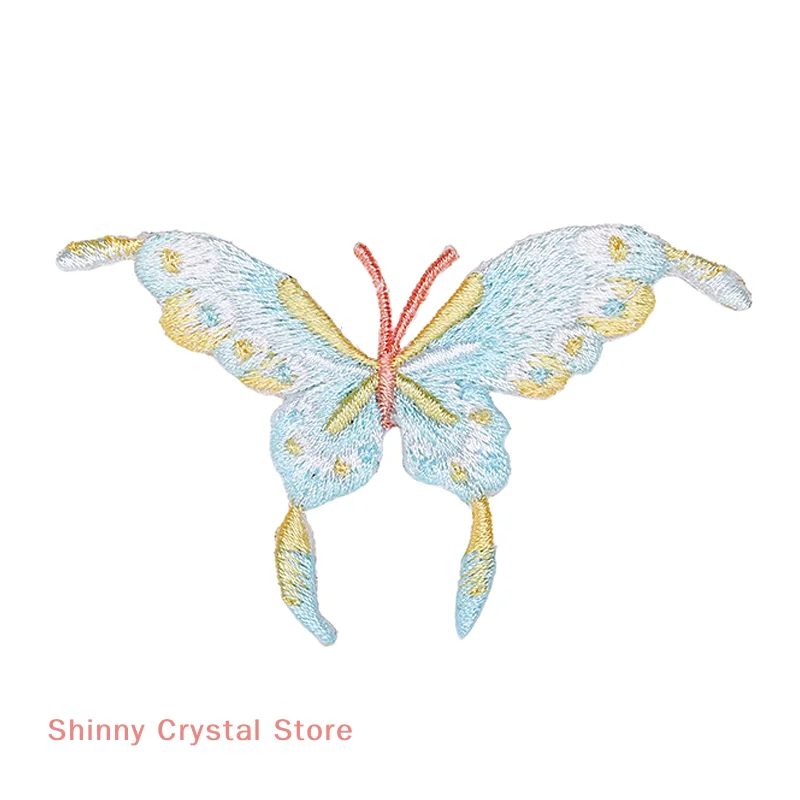 رائعة الصينية التقليدية الفن فراشة شارة مطرّزة شيونغسام هانفو حقيبة ملابس DIY بها بنفسك الديكور الكي للملابس