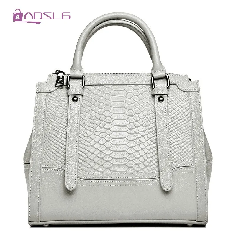 

Large Capacity Handbag New Lady Fashion Crocodile Pattern Crossbody Bags Multi Layer Real Leather Underarm Shoulder Bag Female