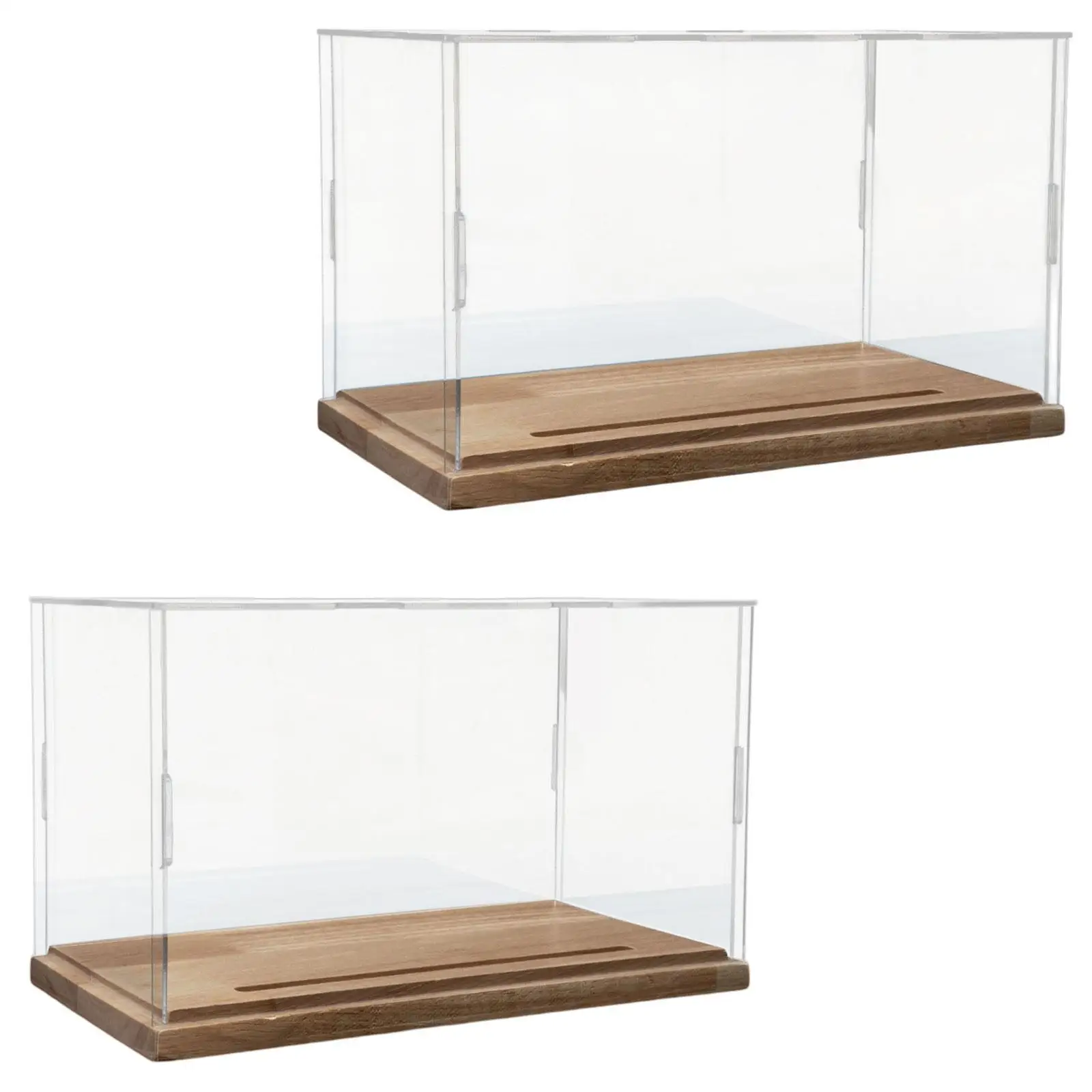 Model Display Case Stackable Clear Acrylic Storage Organizer Dustproof Box for Car Toys and Collectibles