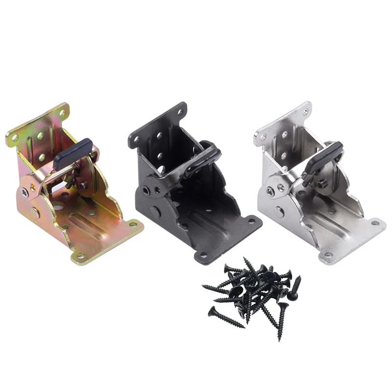 4 adet katlanır masa ayakları parantez, 90 derece ağır kilitleme katlanabilir destek menteşeleri masa sandalye yatak bacak ayak tezgahı