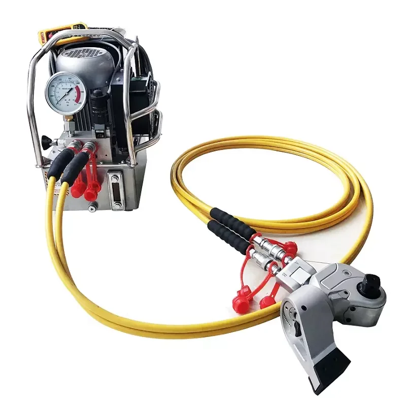 10000Nm Durable and Reliable Square Drive Hydraulic Ratchet Torque Wrench for Wind Energy Installation