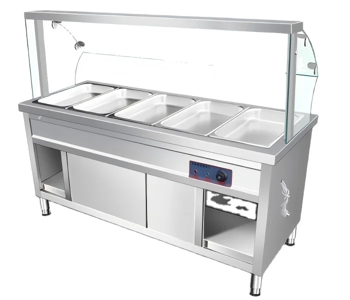 

Hot Sale High Quality Commercial Stainless Steel Food Warmer Cabinet Steam Heating Digital Touchscreen A++ Energy Efficiency For
