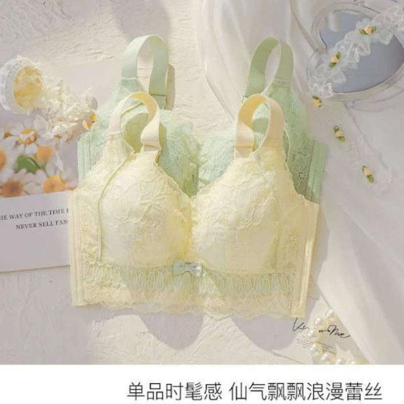 

Женский бюстгальтер-миниматель с полной чашкой, поддерживающее нижнее белье без подкладок для большой груди, уменьшает внешний вид, размеры 34-44