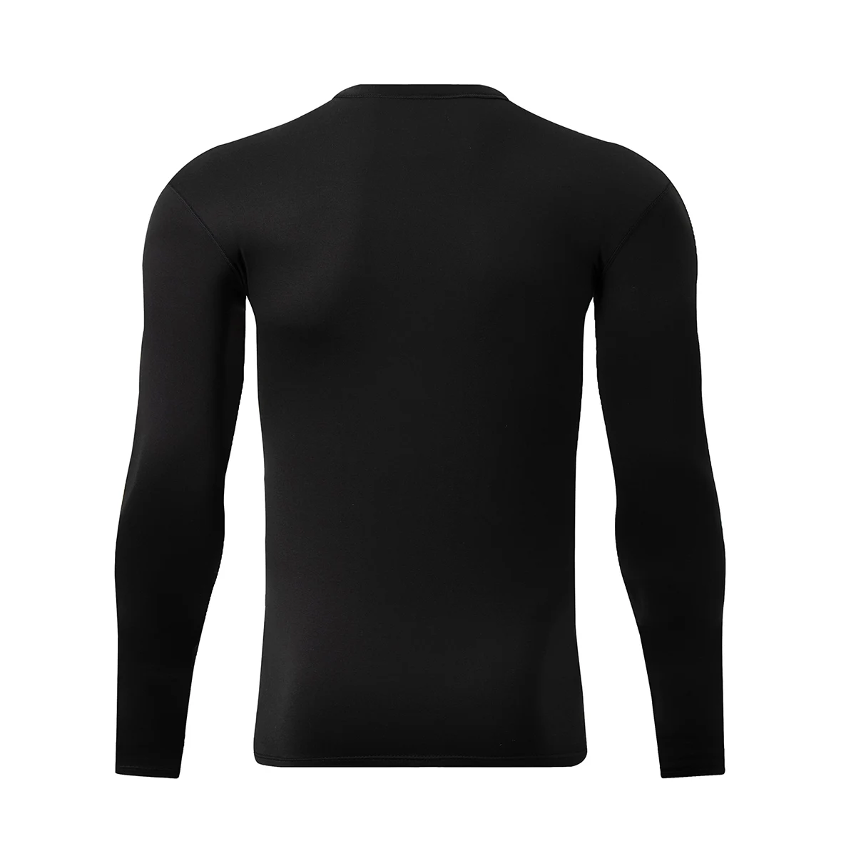 1/4 Piece Men's Autumn/Winter Fashion Gradient Multi-color Warm Long Sleeved Top T-shirt Comfortable Sports Running Base Shirt