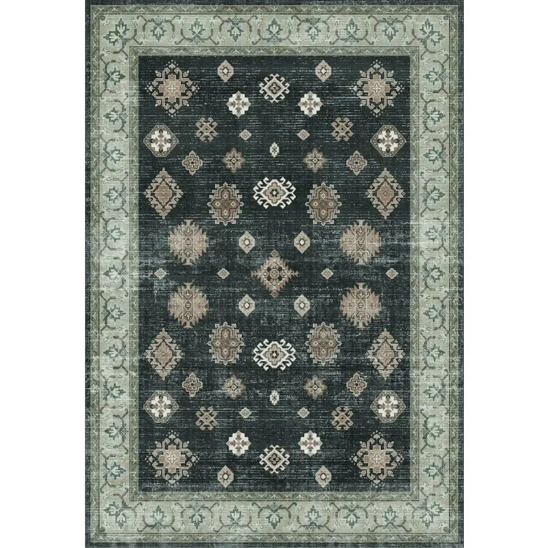 Retro Traditional Persia Design Carpet Indoor Mats Rugs Home Mat Washable Non-slip Mats and Runner Bohemia Floor Decorative Mat