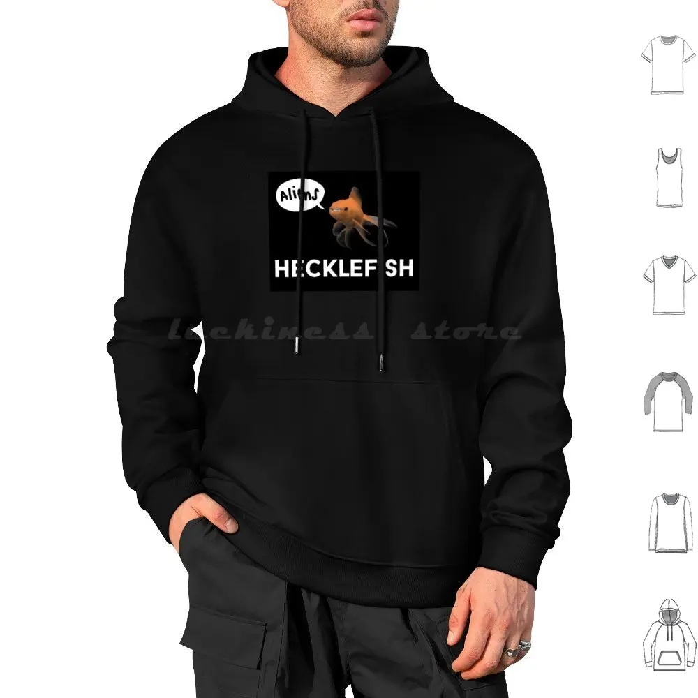 Hecklefish – sweat à capuche à manches longues, canal de fichiers fascinés, mystères, mythes, légendes, conspirations, dites des histoires, recherche de la vérité