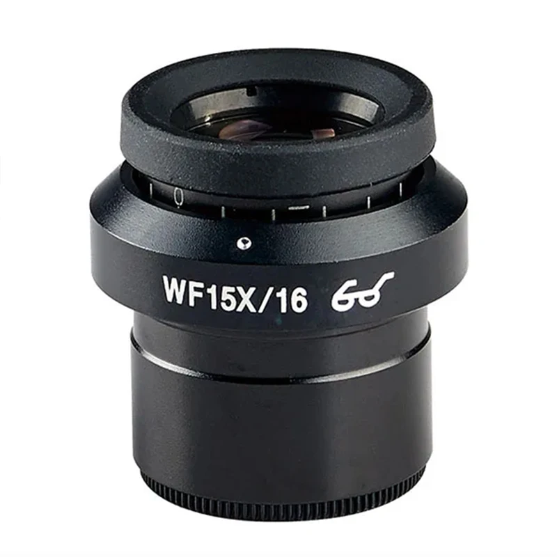 Adjustable WF15X Wide Field 16mm Microscope Eyepiece 30MM Binocular Trinocular Microscopio Wide Field Optical Glass Oculars Lens