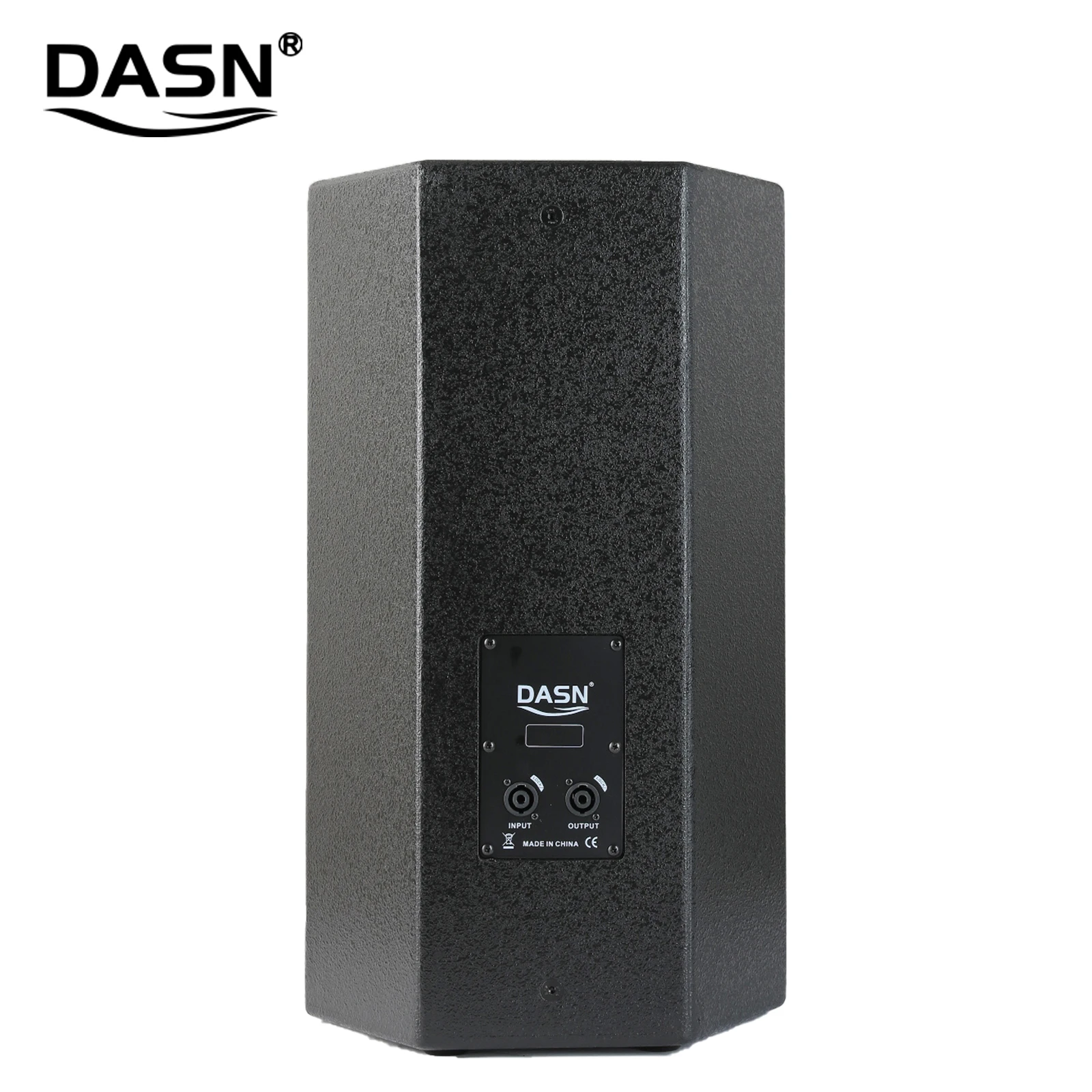 DASN H15 15'' Inch 500W RMS Professional Speaker Home Stage DJ Passive Full Frequency Wooden Cabinet Speakers Sound System