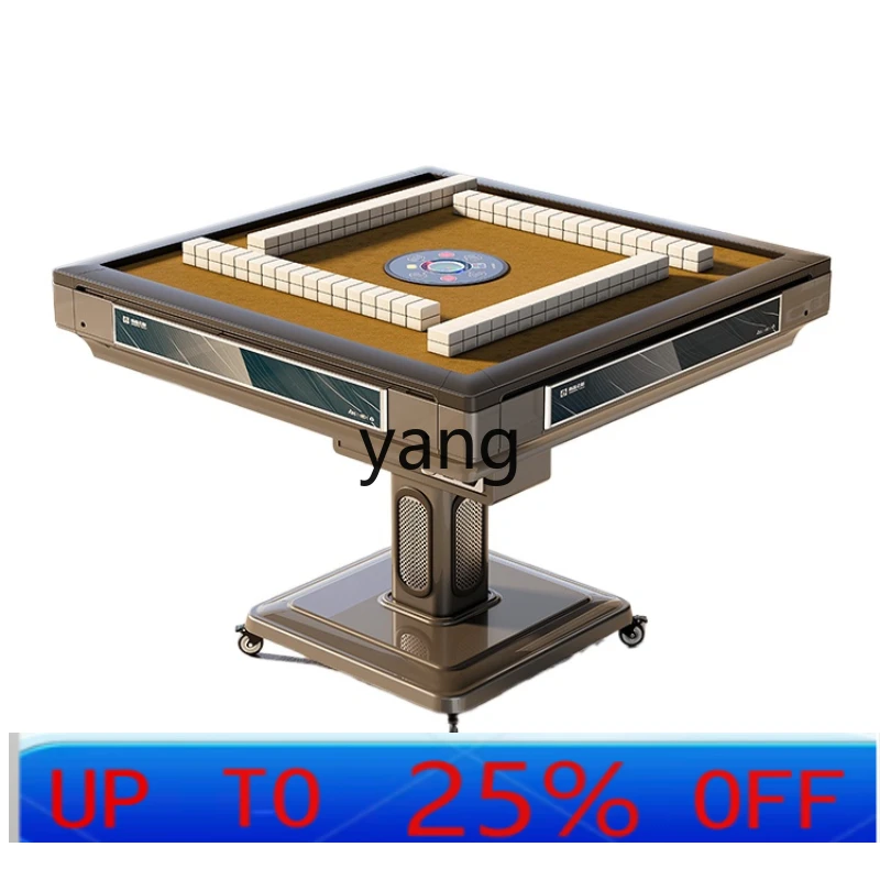 

LTT Automatic Household Folding Mahjong Table Four-Mouth Machine Manual Folding Roller Coaster