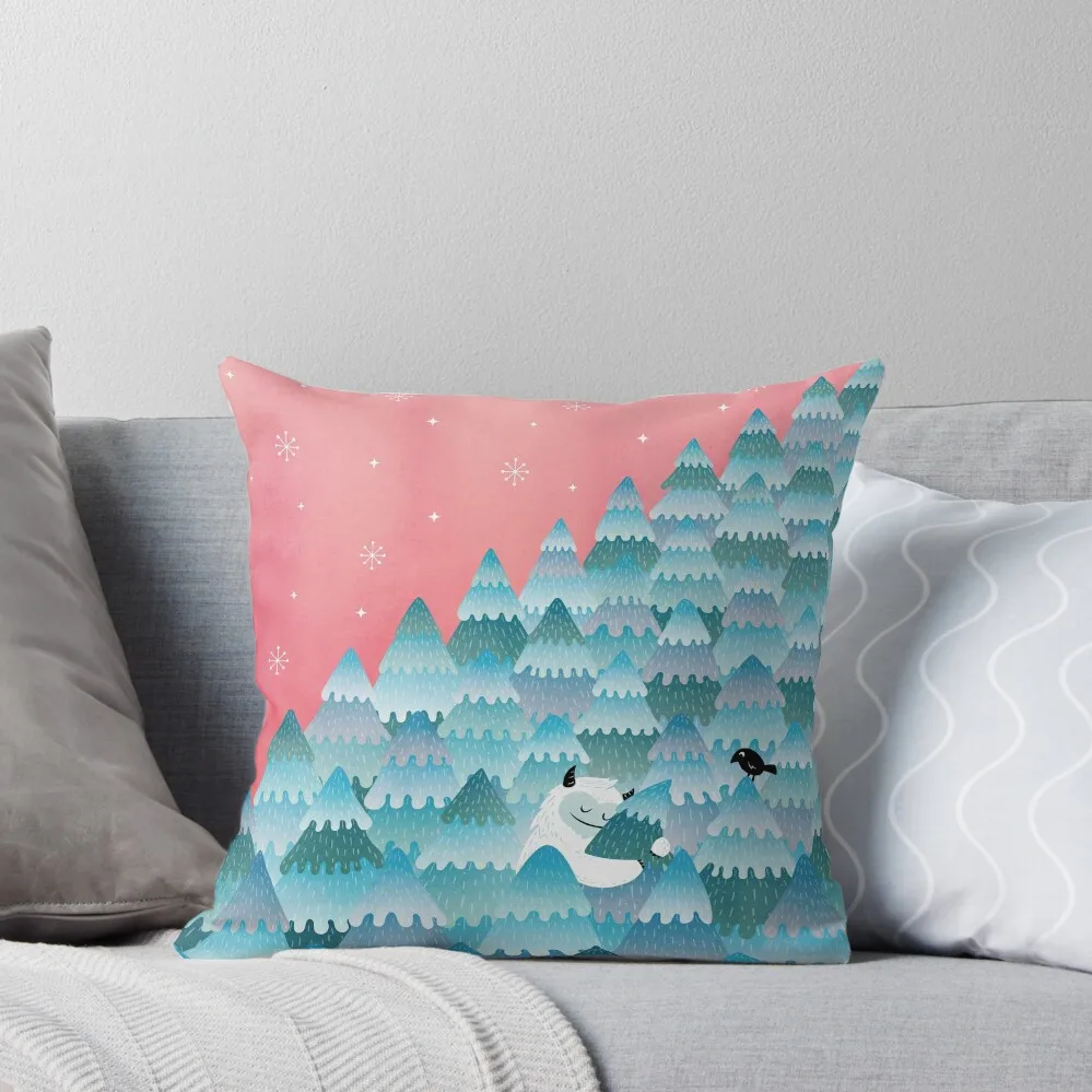 

Tree Hugger Throw Pillow Sitting Cushion Plaid Sofa Decorative Cushion Christmas Pillow Cases pillow