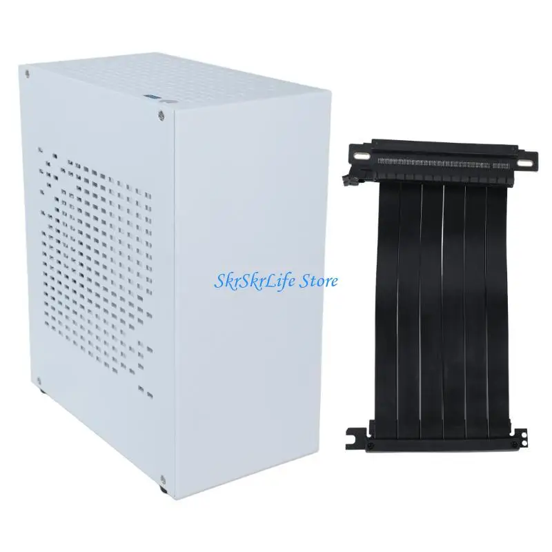

E65E A07 HTPC Mini ITX Шасси Game Computer Case USB3.0 Поддержка видеокарта RTX2070 PCIE3.0 Кабельный алюминиевый чехол