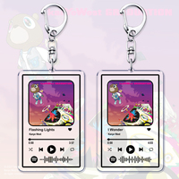 Classic Kanye Rap Album Graduation Keychains Keyring for Accessories Bag Bear Music YE Pendant Key Chain Ring Jewelry Fans Gifts