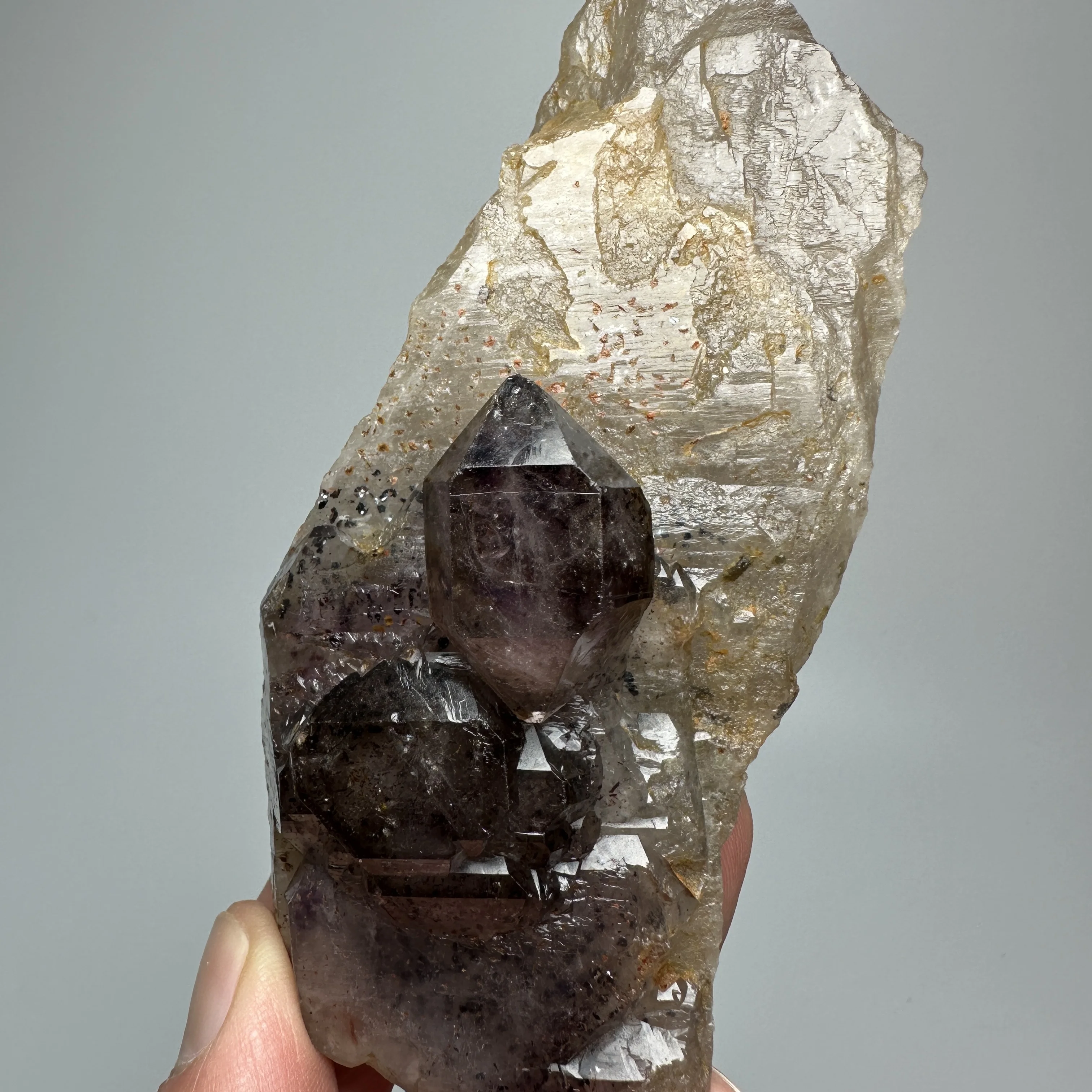

Natural Crystal Super Seven Specimen Raw Stone Gemstones Rainbow Mineral Ore Energy Home Decorations Room Decor Gift