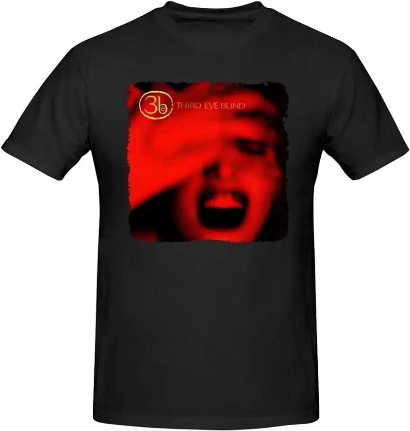 Men's T Shirt Cotton Tee Basic Short Sleeve Crewneck Shirt Tops Black