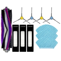For Midea M7 / M7 Pro For Eureka NER700 Robot Vacuum Accessories Main Brush Hepa Filter Wipes Rag Replacement Partsglobal Stock
