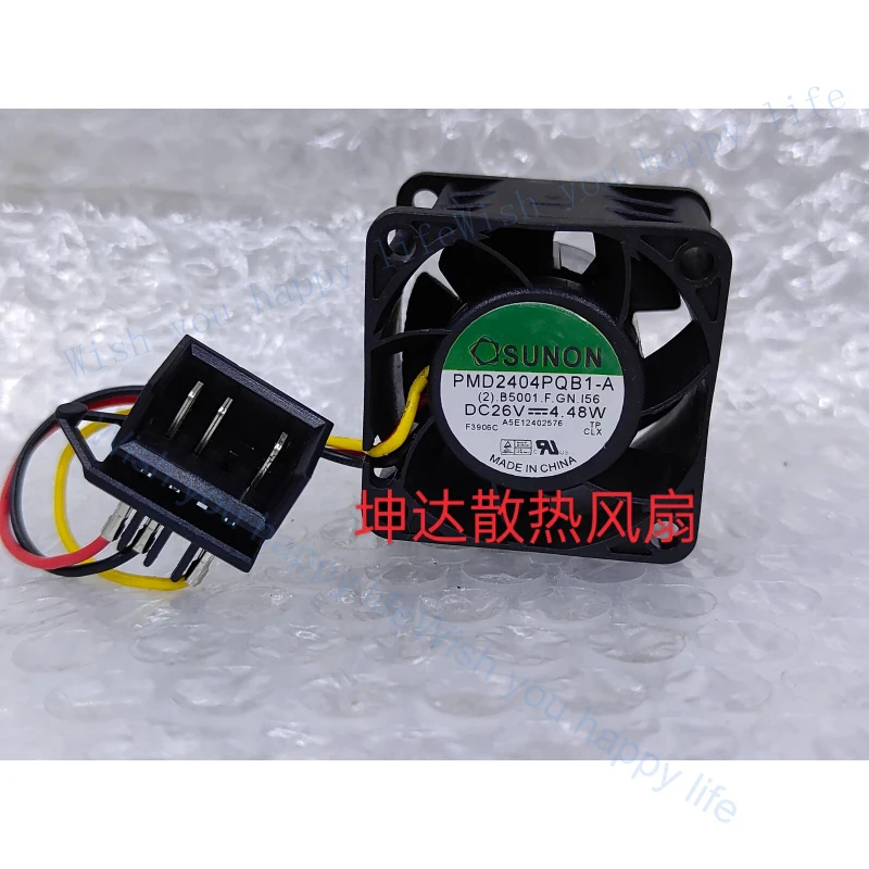 

LL for SUNON PMD2404PQB1-A 4028 DC26V 4.48W 3-Pin Inverter Cooling Fan