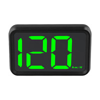 MPH Km/H Car HUD Head-up Display GPS Digital Speedometer Big Font For Truck Auto Car HUD Head-up Display