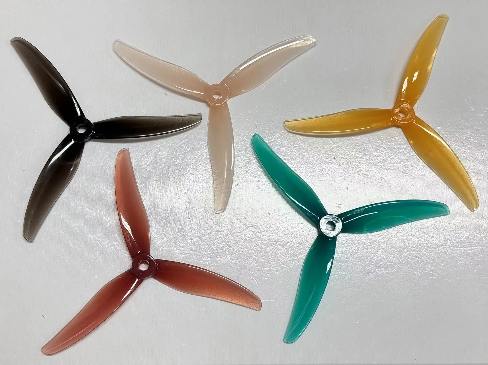 4pcs/2pairs Gemfan 3 Blade Propellers F4S Freestyle 5.1x3.6x3 PC Props Gemfan Racing FPV Drone