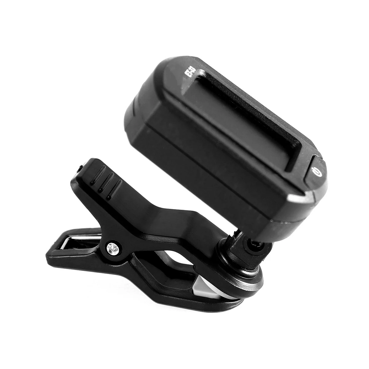 

Eno Et-33 Clip-On Digital Guitar Tuner Black 360° Rotation Lcd With White Green Backlight Auto Off For Bass Violin Ukulele