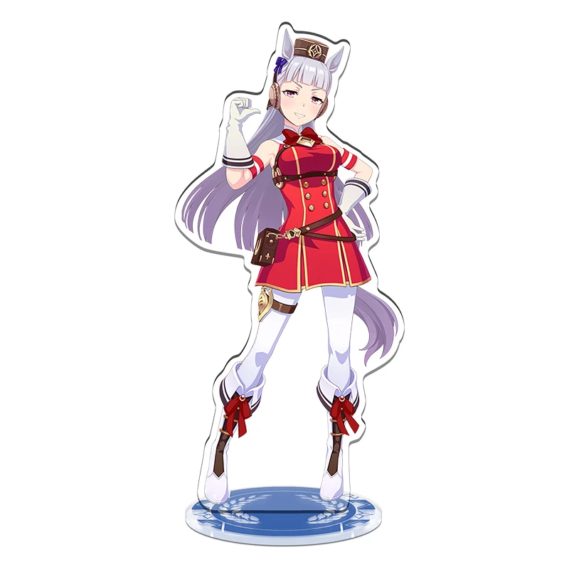 Anime Pretty Derby Acrylic Keychain Stand Model for Cosplay